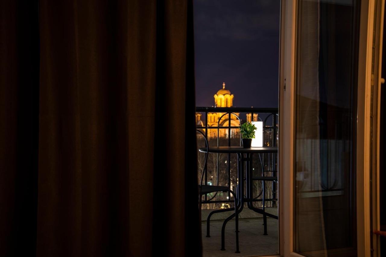 Rooftop Terrace Apartment Beograd Bagian luar foto