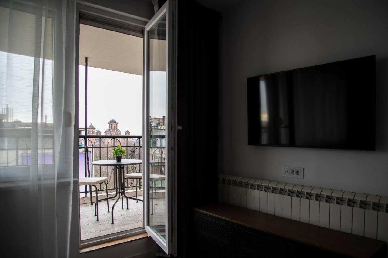 Rooftop Terrace Apartment Beograd Bagian luar foto