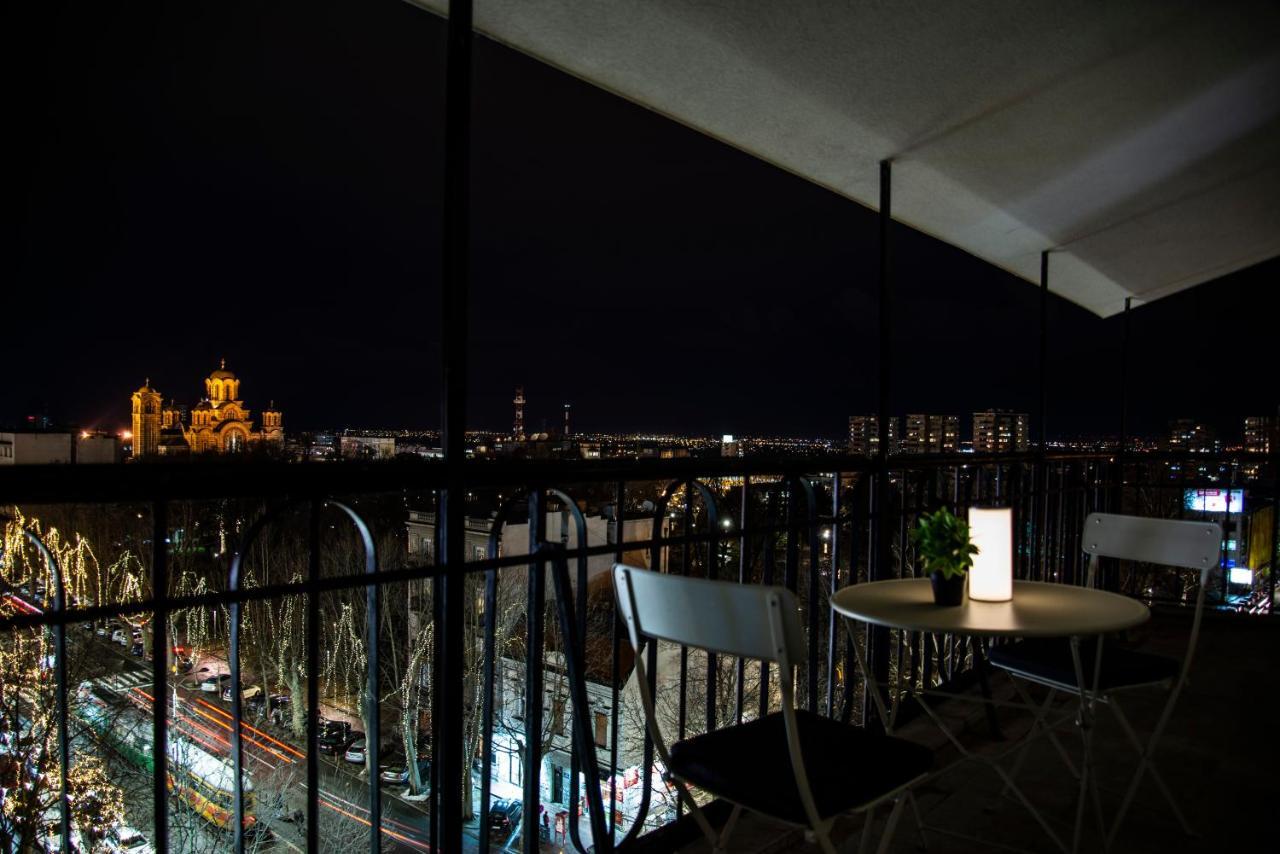 Rooftop Terrace Apartment Beograd Bagian luar foto