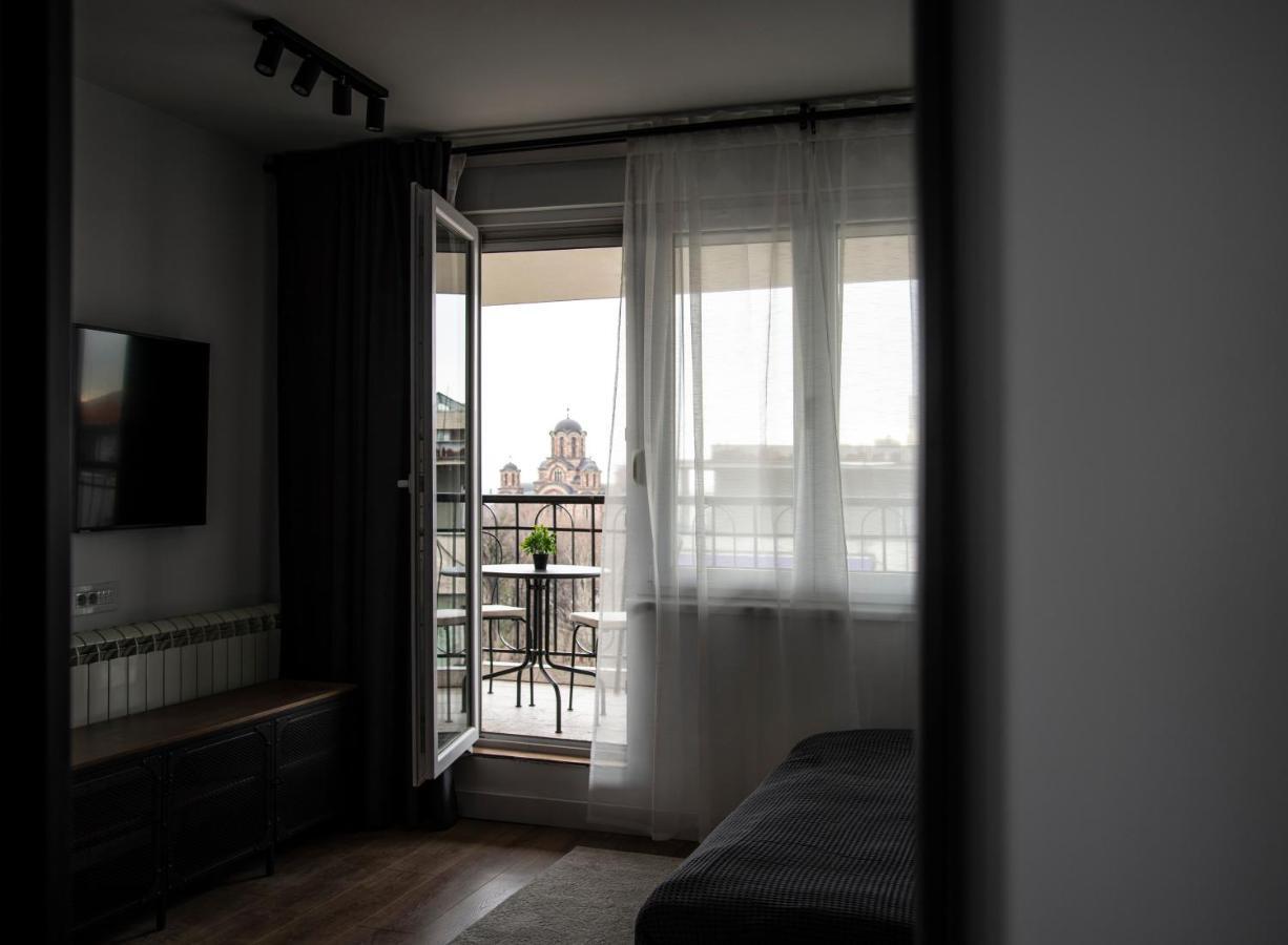 Rooftop Terrace Apartment Beograd Bagian luar foto