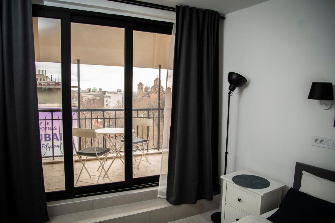 Rooftop Terrace Apartment Beograd Bagian luar foto