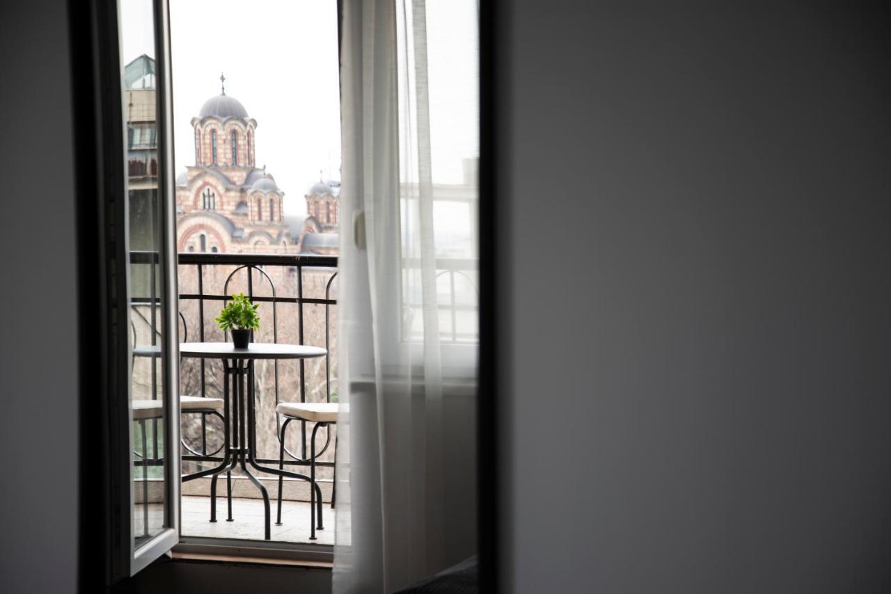Rooftop Terrace Apartment Beograd Bagian luar foto